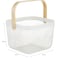 Simplify Storage Tote, 9-21/25 in L x 9-9/20 in W x 9-21/25 in H, White, Metal 30150-WHITE - alternate 3